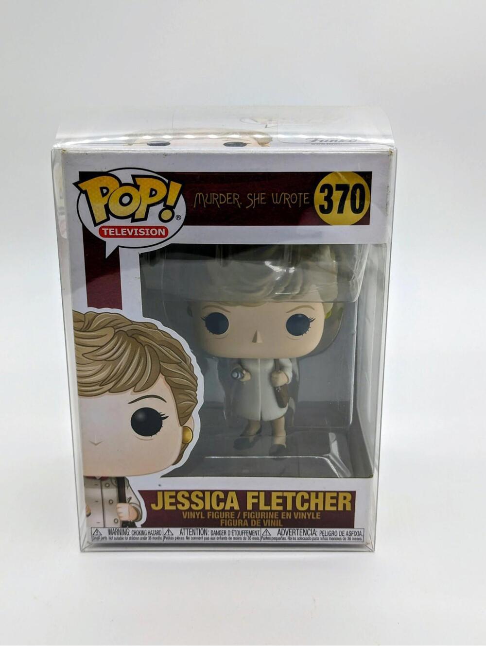 Funko Pop Television #370 Jessica Fletcher Murder She Wrote - W/Pop Protector - Picture 1 of 7